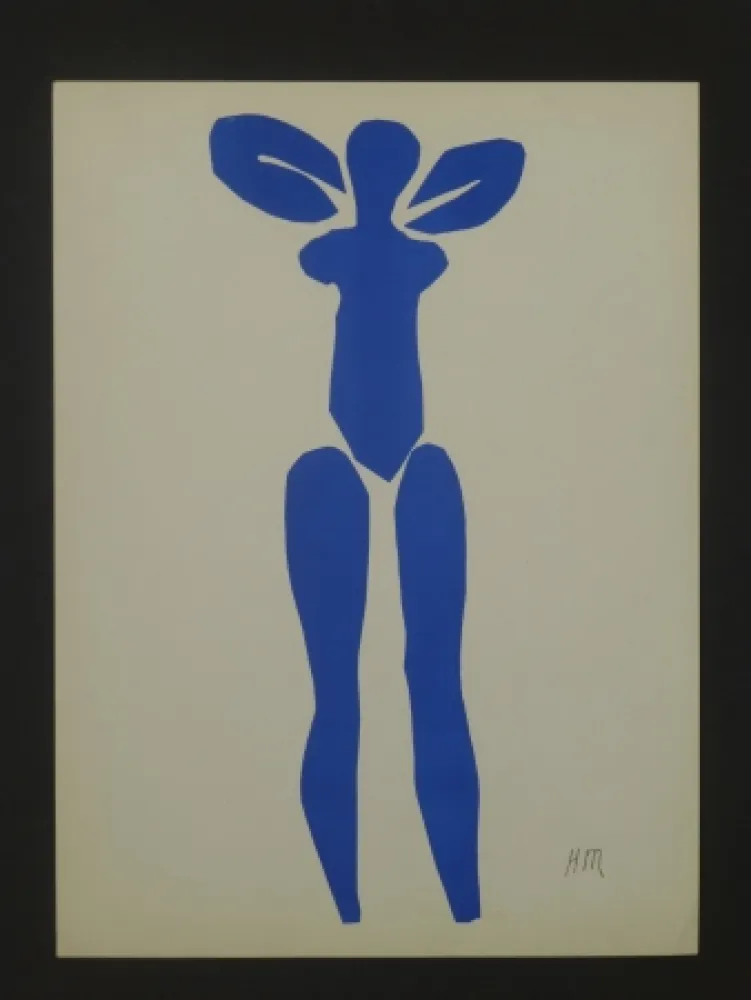 石版画 Matisse - Nu bleu, 1952 
