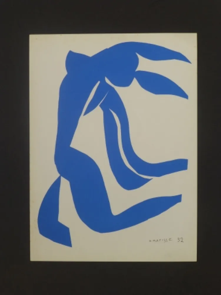 石版画 Matisse - Nu bleu, 1952
