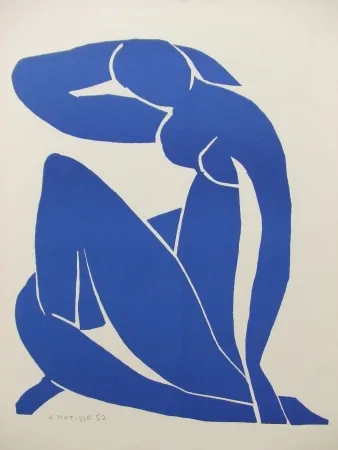 石版画 Matisse - Nu bleu(II)