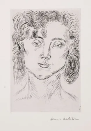 版画 Matisse - One plate, from Cinquante Dessins (Duthuit Books 2)