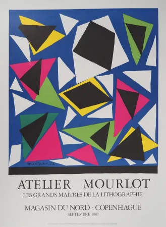 插图书 Matisse - Papiers découpés, Atelier Mourlot