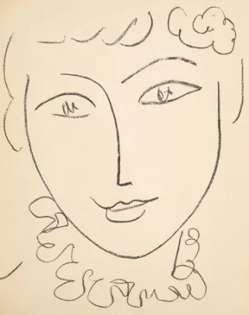石版画 Matisse - PORTRAITS Avec 