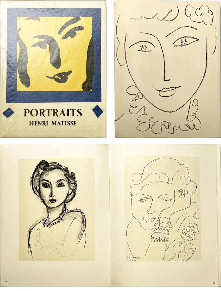 插图书 Matisse - PORTRAITS Avec 