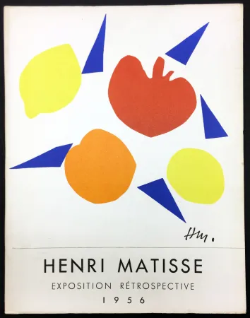 插图书 Matisse - RETROSPECTIVE MATISSE 28 Juillet - 18 Novembre 1956 (Catalogue).‎
