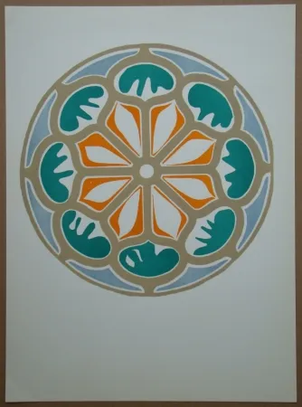 石版画 Matisse - Rosace