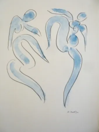 石版画 Matisse - Sans titre