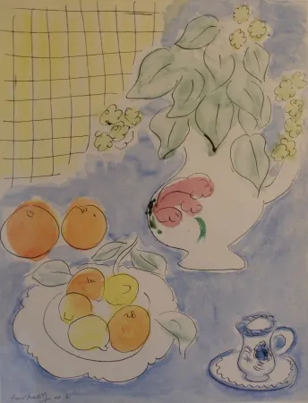 石版画 Matisse - Still life