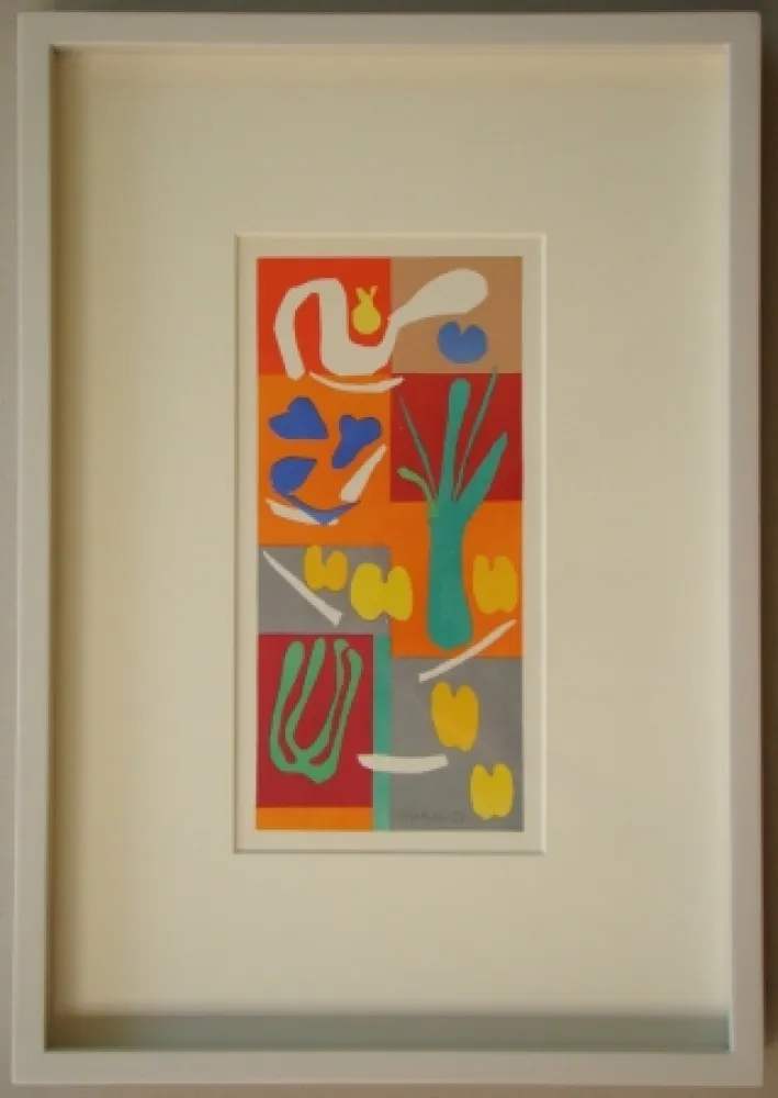 石版画 Matisse - Végétaux