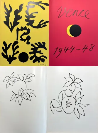 插图书 Matisse - VERVE VOL. VI - N° 21-22. VENCE 1944-48 : PEINTURES ET DESSINS DE MATISSE.