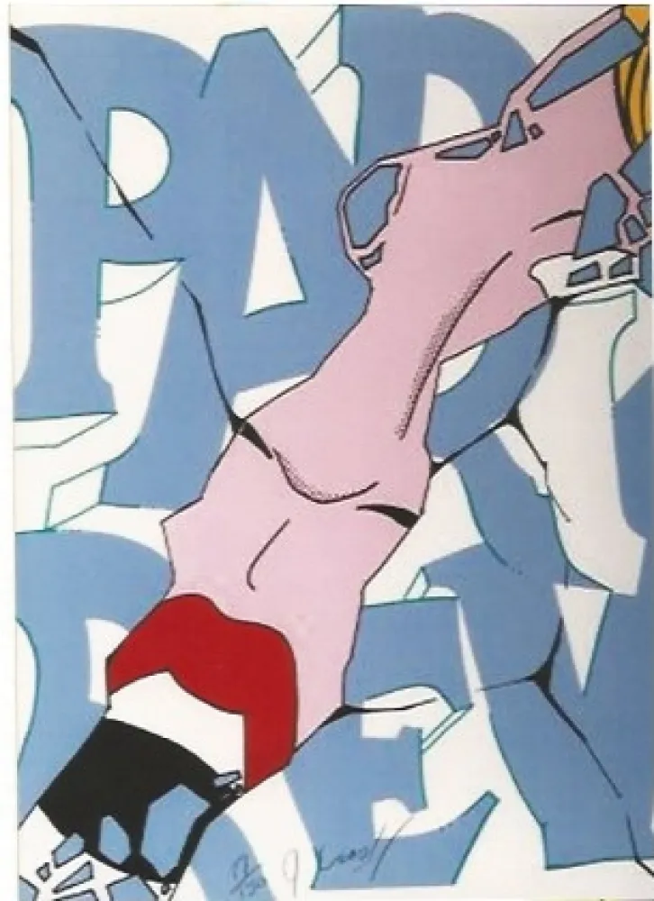 丝网印刷 Matos - Paris Review (Scream)