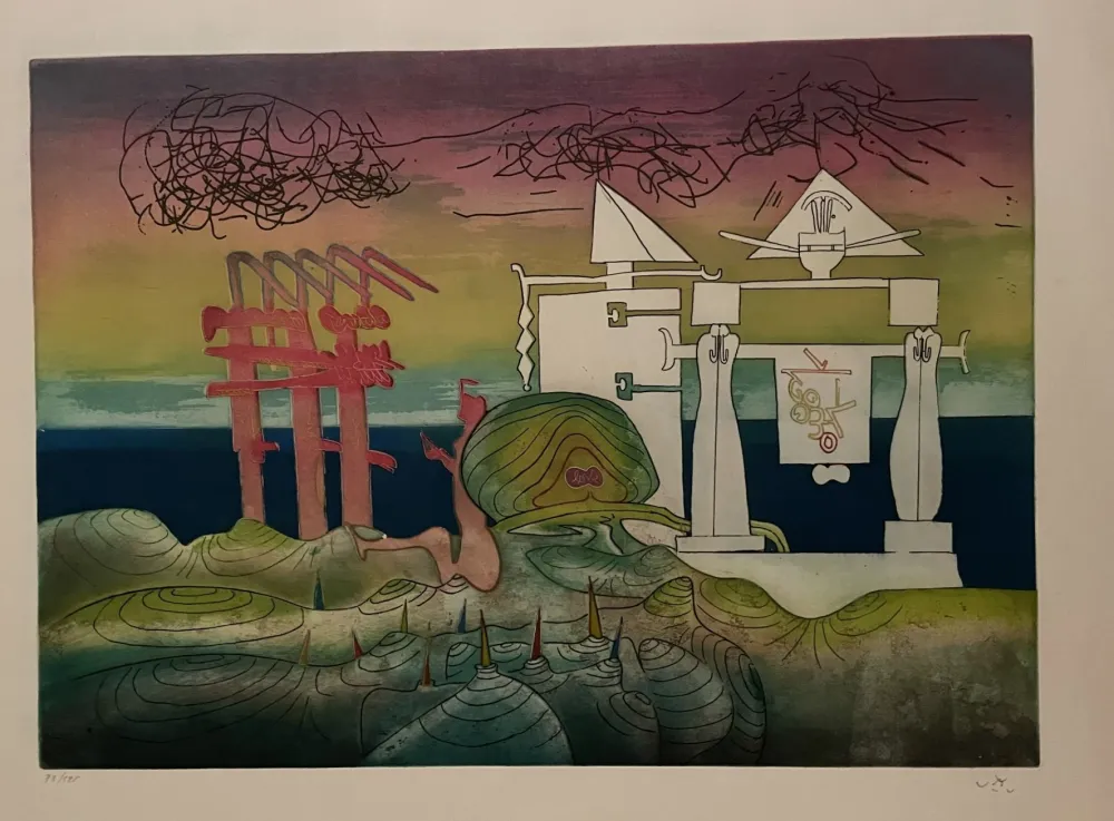 蚀刻飞尘法 Matta - 8 PM from L'Arc obscur des heures