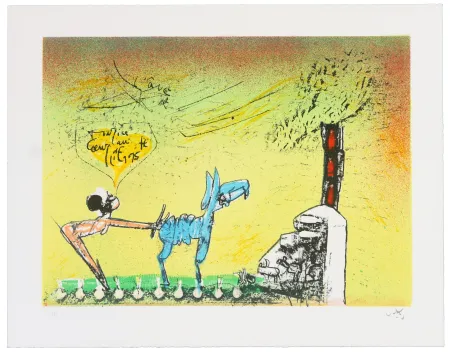 石版画 Matta - All Cosmicstrippers III