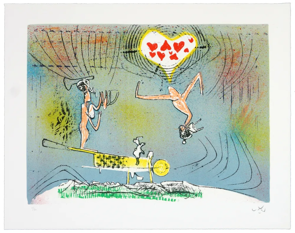 石版画 Matta - All Cosmicstrippers XI