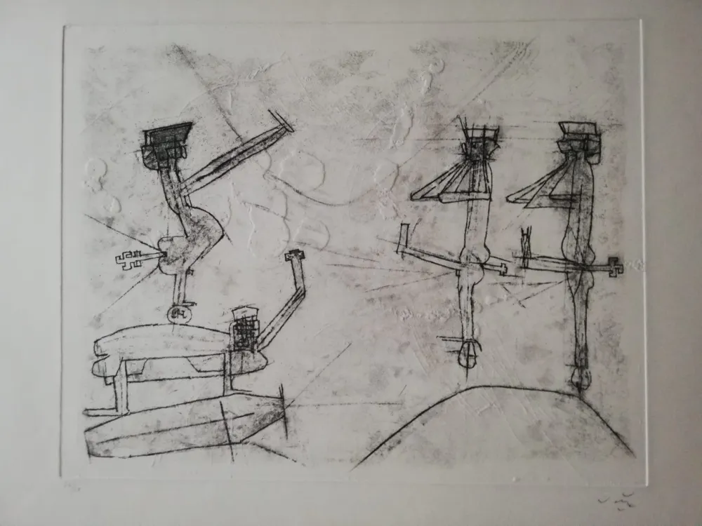 版画 Matta - Anti Franco