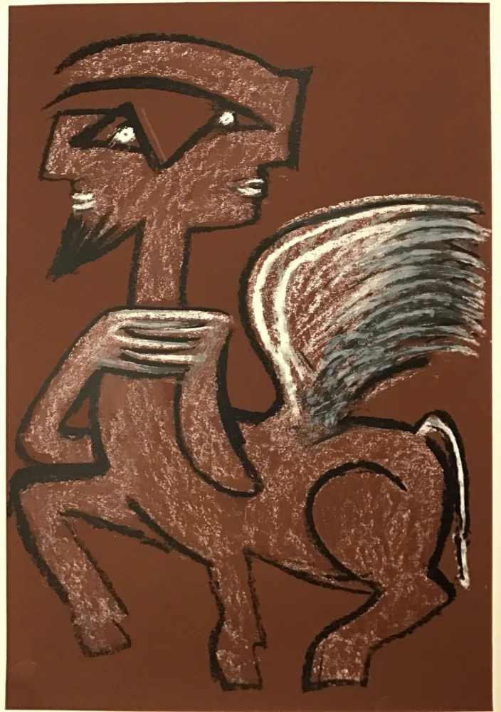 丝网印刷 Matta - Centaure hermaphrodite