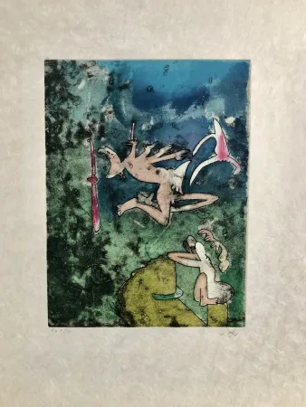 版画 Matta - Centre Neouds, plate II