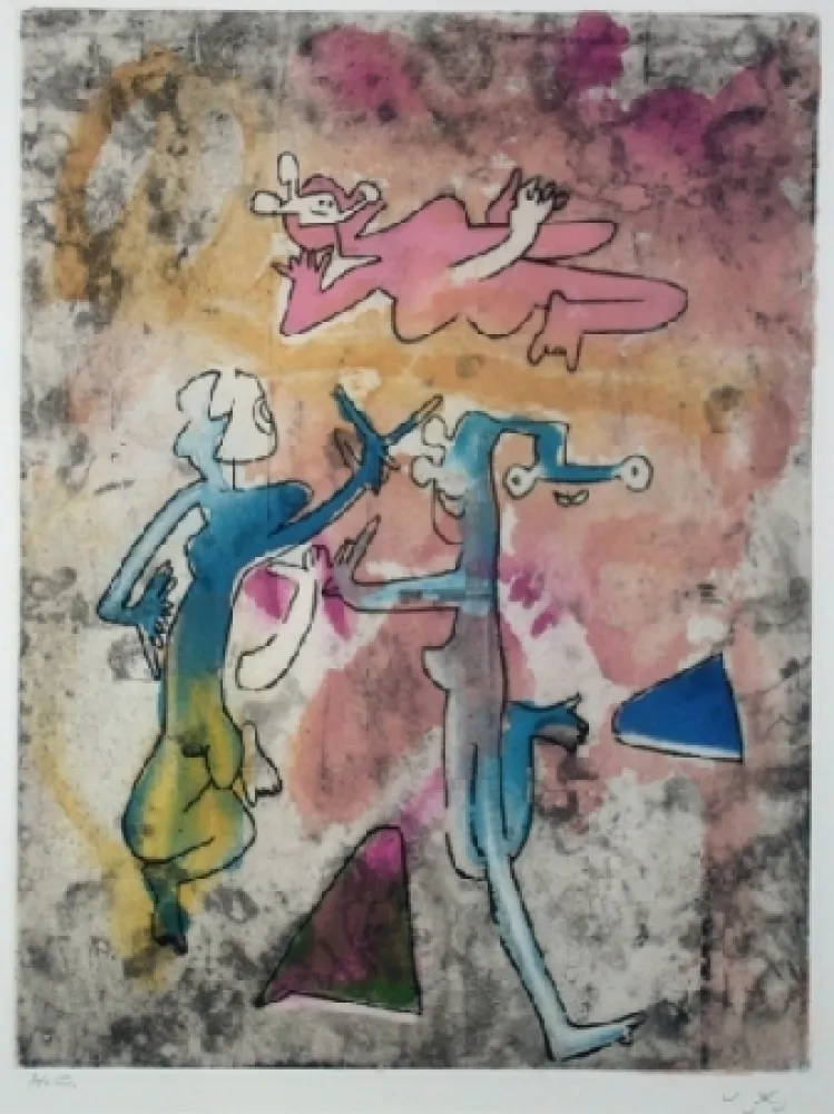 蚀刻飞尘法 Matta - Centre noeuds 8 (Antonin Artaud)