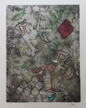 蚀刻飞尘法 Matta - Centre noeuds (Planche 2)