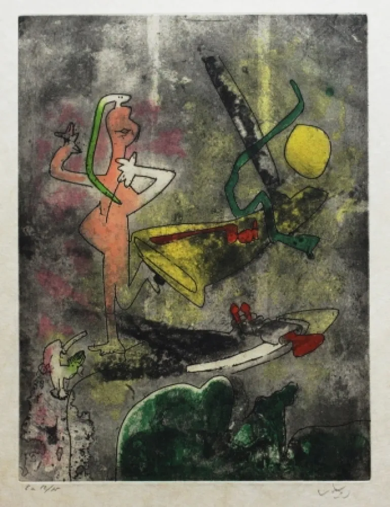 蚀刻飞尘法 Matta - Centre noeuds (Planche 3)