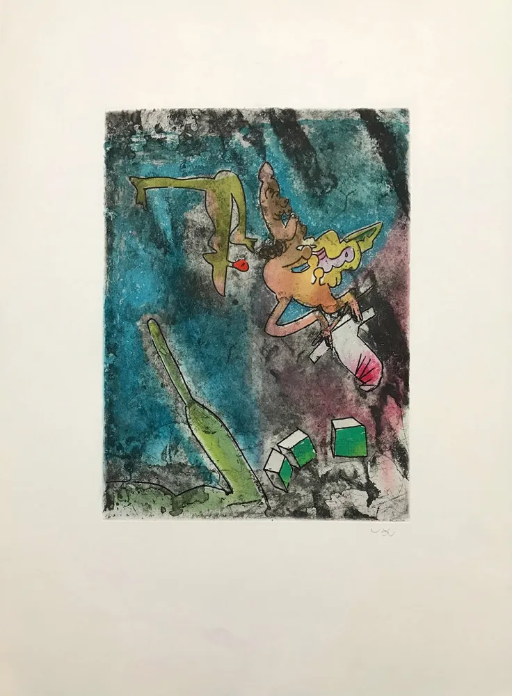 蚀刻飞尘法 Matta - Centre Noeuds – Plate 7 