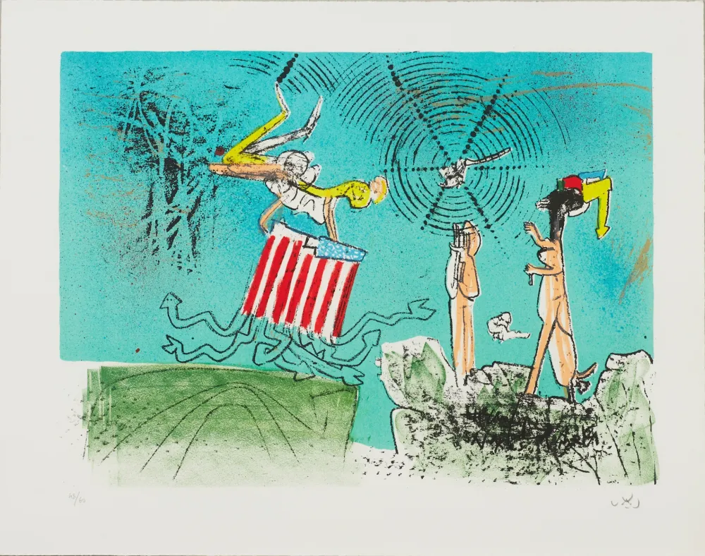 石版画 Matta - Comique Trippe