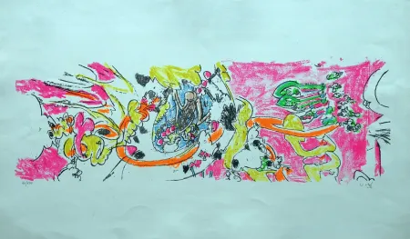 石版画 Matta - Composition 1