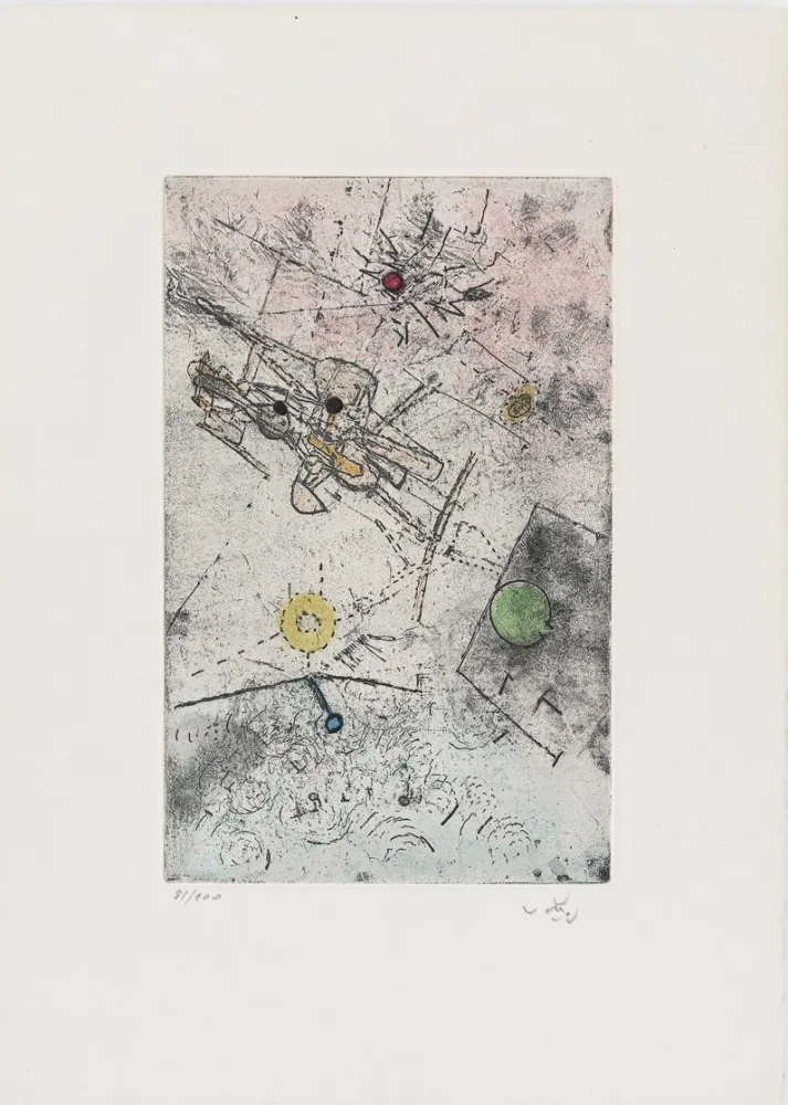 蚀刻飞尘法 Matta - Droites Libérées