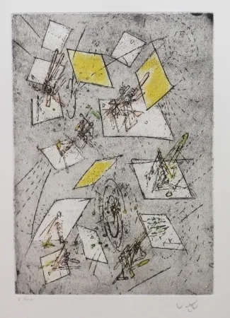 蚀刻飞尘法 Matta - Droites libérées (planche 10)