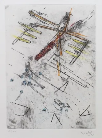 蚀刻飞尘法 Matta - Droites libérées (planche 12)