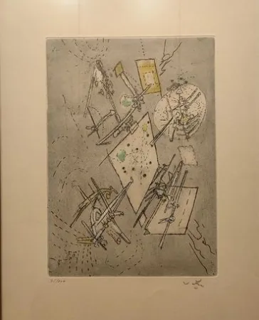 飞尘腐蚀法 Matta - Droites Liberees, planche 13