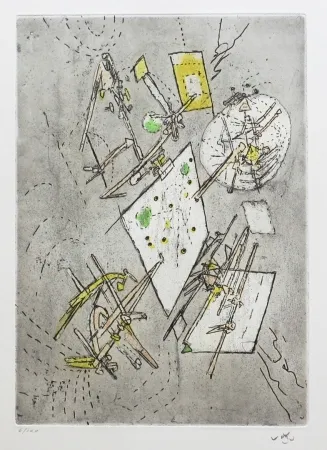 蚀刻飞尘法 Matta - Droites libérées (Planche 13)