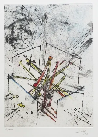 蚀刻飞尘法 Matta - Droites libérées (Planche 4)