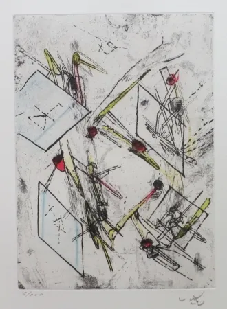 蚀刻飞尘法 Matta - Droites libérées (planche 6)