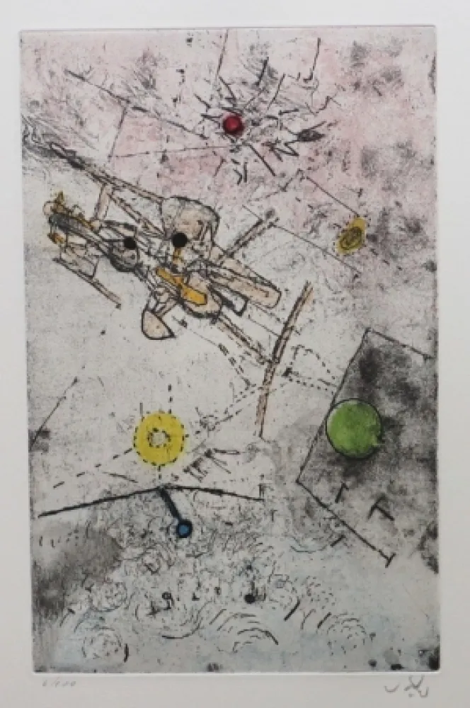 蚀刻飞尘法 Matta - Droites libérées (planche 7)