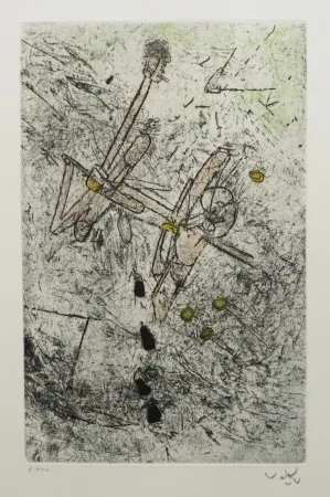 蚀刻飞尘法 Matta - Droites libérées (planche2)