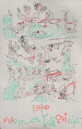 丝网印刷 Matta - Erosumor Tarquinia