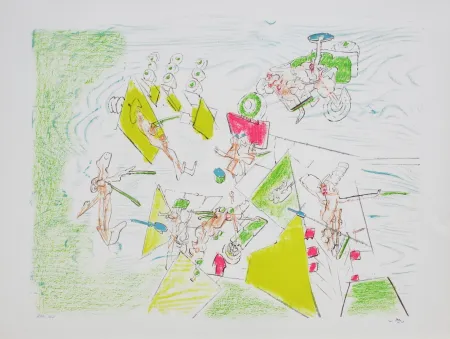 石版画 Matta - Falbala