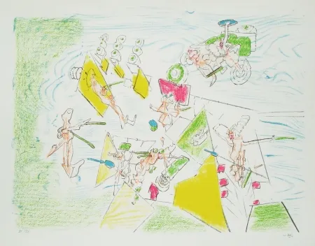 石版画 Matta - Falbala