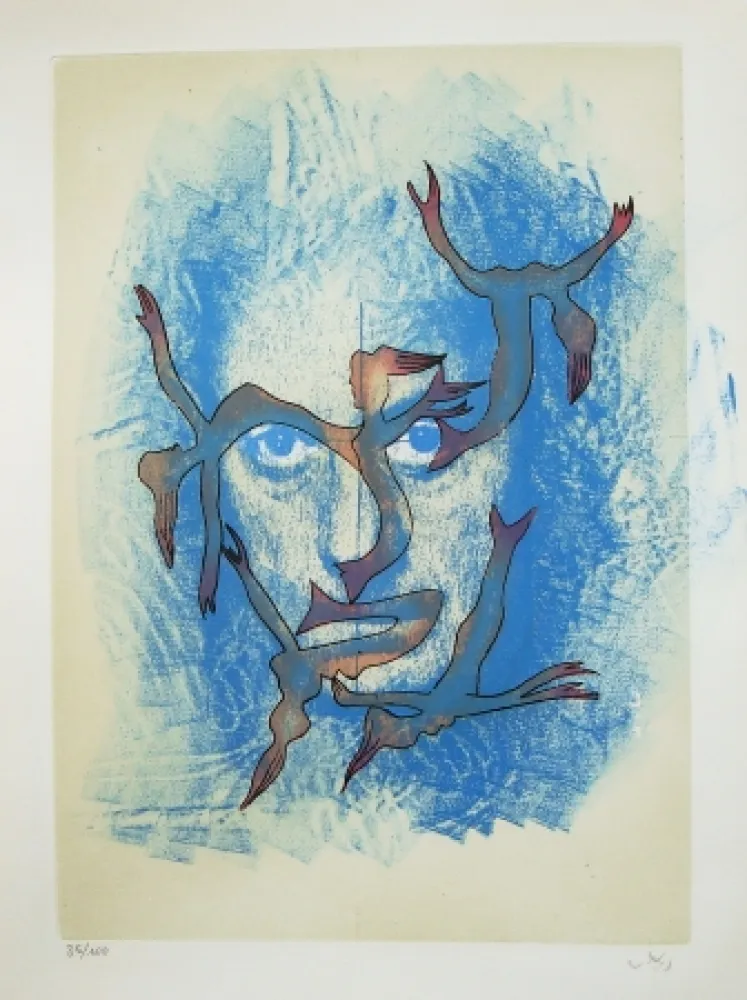 蚀刻飞尘法 Matta - Hommage à Man Ray