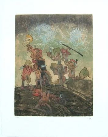 版画 Matta - Hom'Mere 07