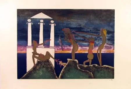 蚀刻飞尘法 Matta - Hours of the Day Series, 10pm