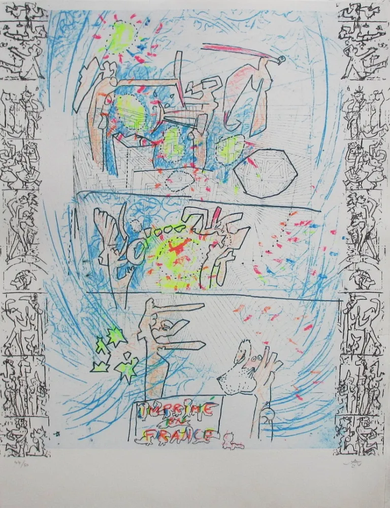 丝网印刷 Matta - Imprimé en France