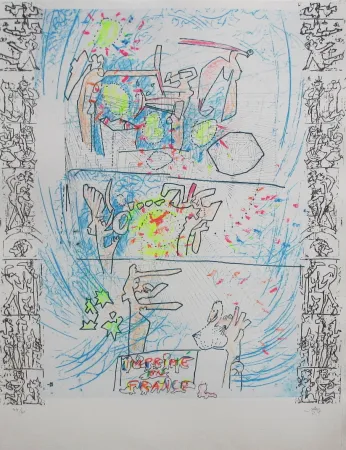 丝网印刷 Matta - Imprimé en France