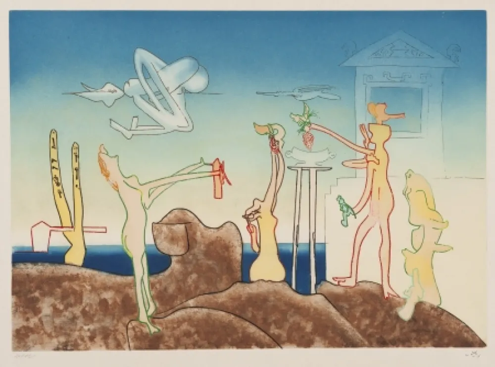 飞尘腐蚀法 Matta - L'Arc obscur des heures