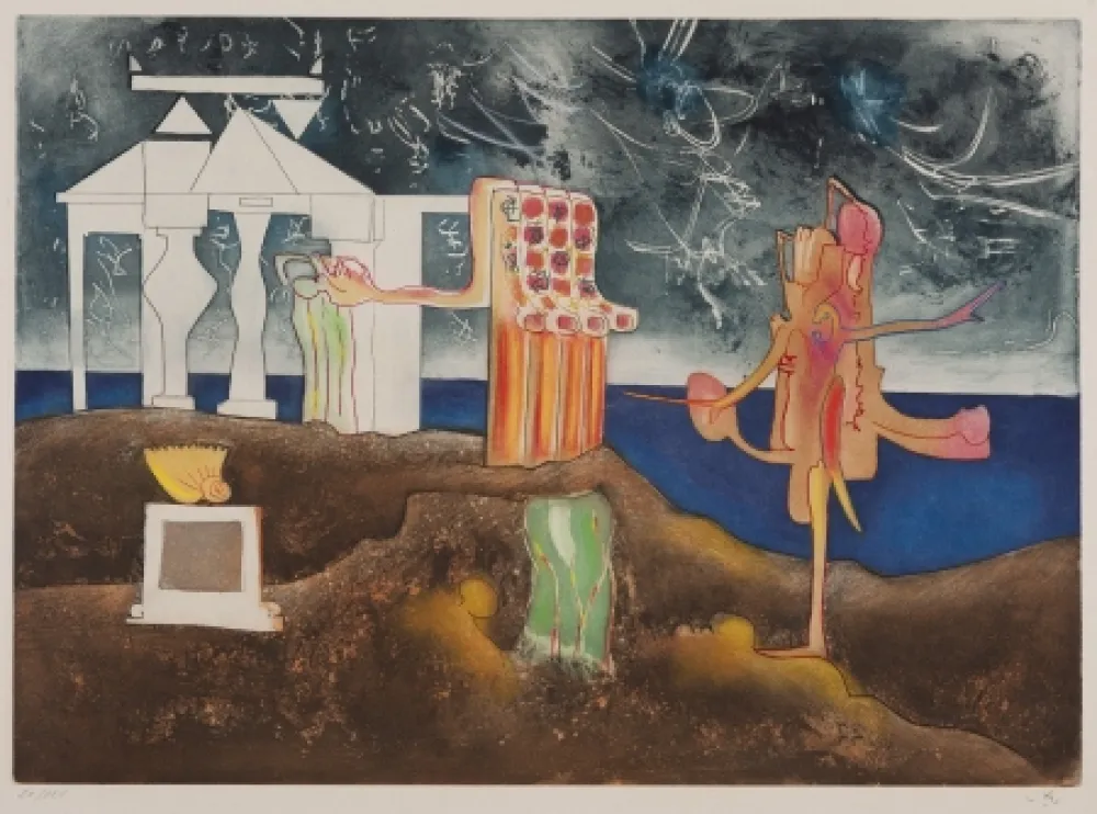 飞尘腐蚀法 Matta - L'Arc obscur des Heures