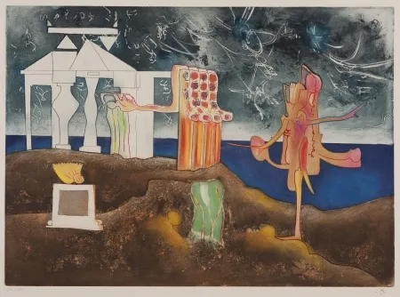 飞尘腐蚀法 Matta - L'Arc obscur des Heures