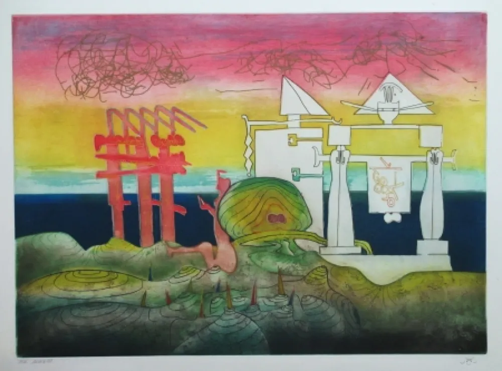 蚀刻飞尘法 Matta - L'Arc obscur des heures