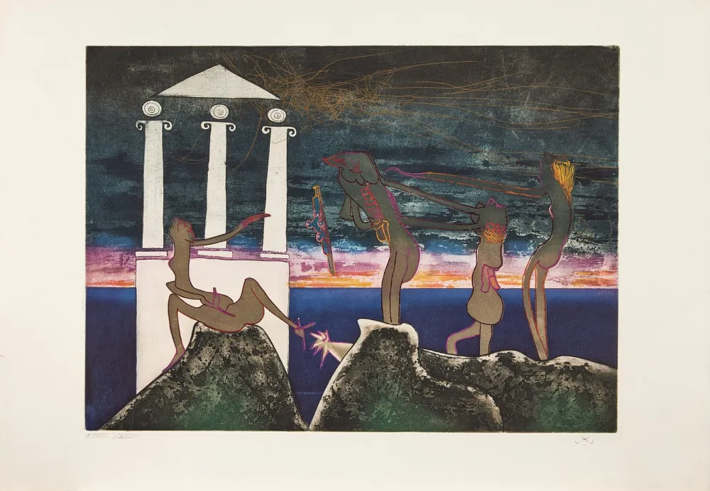 蚀刻飞尘法 Matta - L'Arc obscure des heures