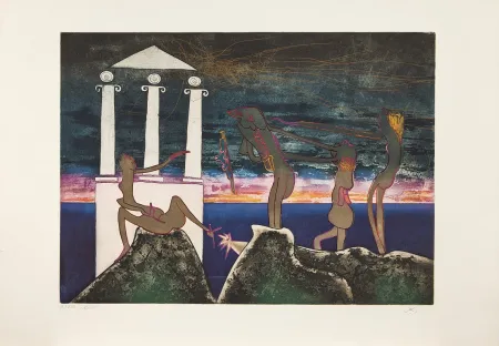 蚀刻飞尘法 Matta - L'Arc obscure des heures