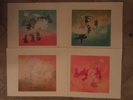 蚀刻飞尘法 Matta - L'autoapocalipse (portfolio of 4)